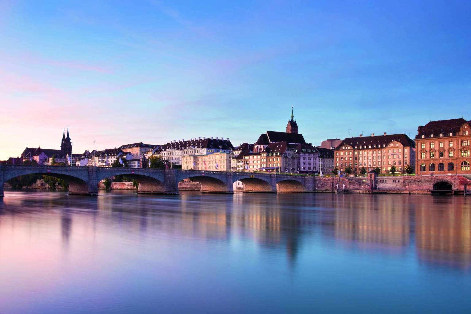 Vue de la ville de Bâle